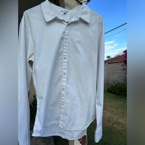 James Perse 100% cotton button-up